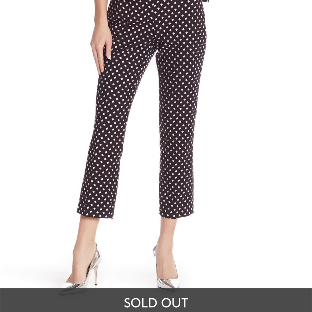 NWOT Kate Spade Diamond Jacquard Pants